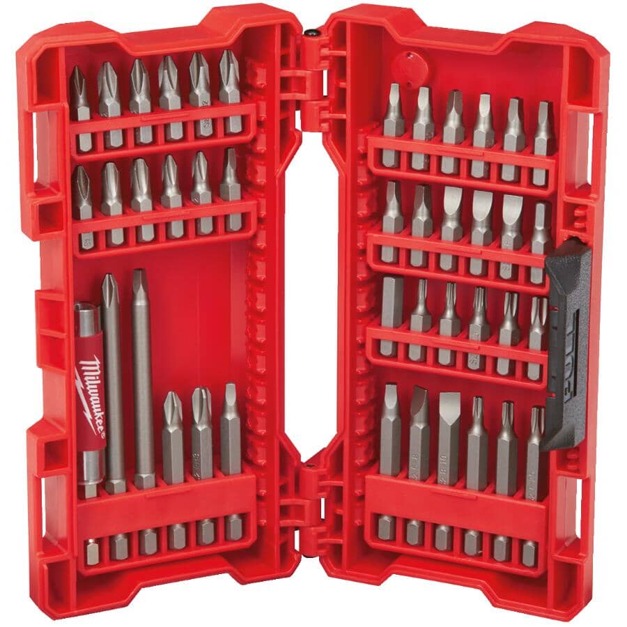 Power Driver Bit Set - 42 Piece + Case