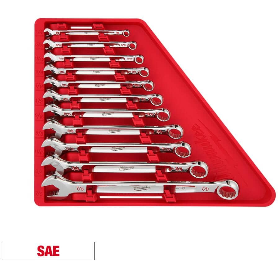 SAE Combination Wrench Set - 11 Piece