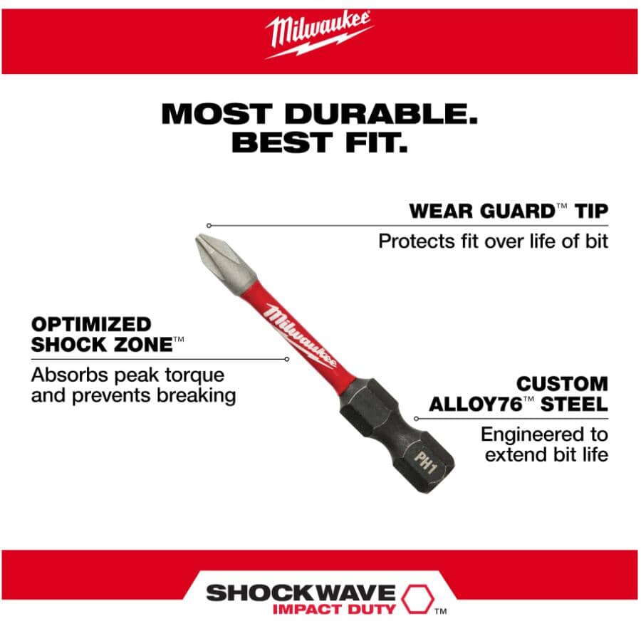 Shockwave Impact Power Driver Bit Set - 18 Piece