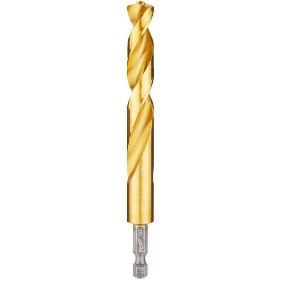 Shockwave Red Helix 1/2" Titanium Drill Bit