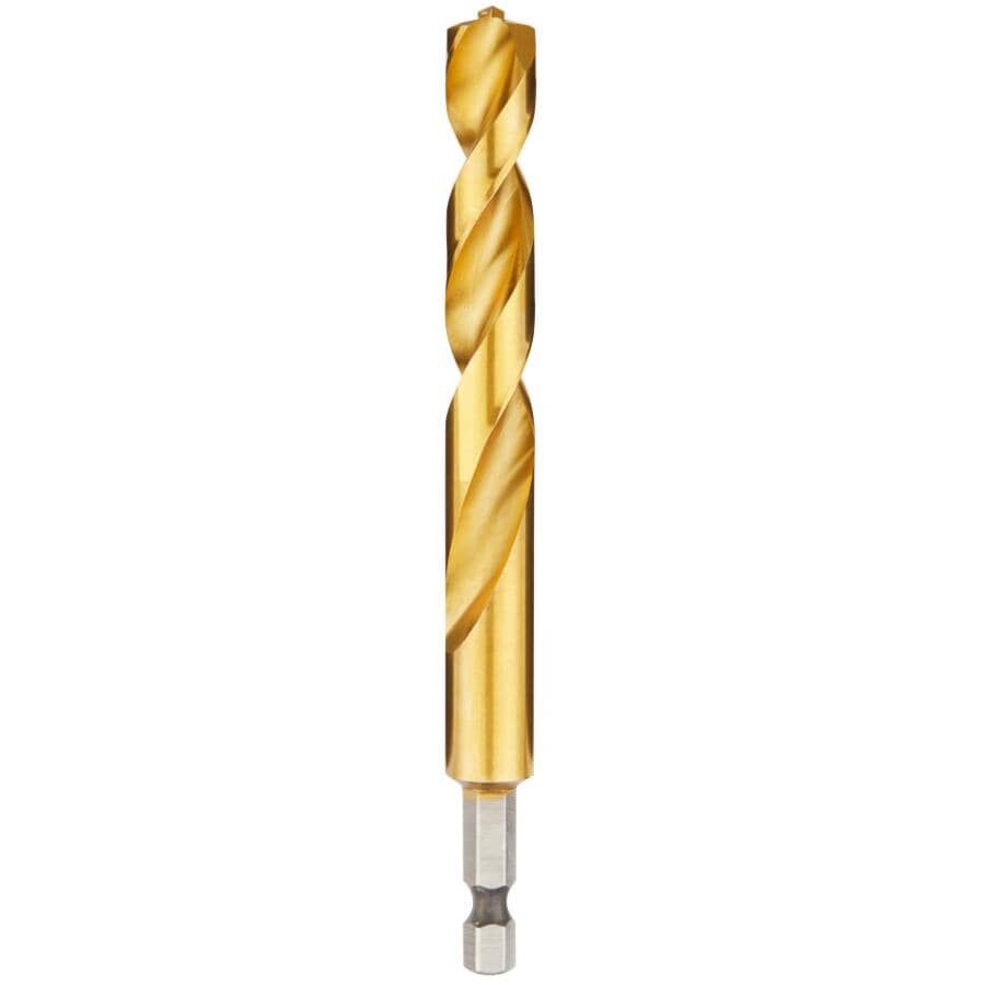 Shockwave Red Helix 15/32" Titanium Drill Bit