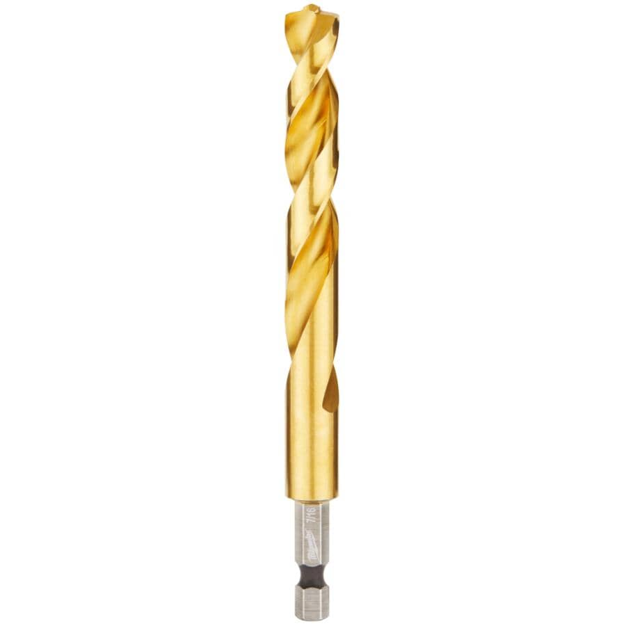 Shockwave Red Helix 7/16" Titanium Drill Bit
