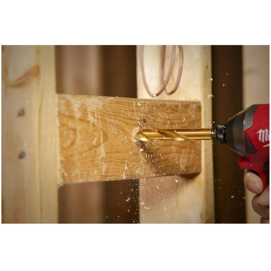 Shockwave Red Helix Titanium Drill Bit Set - 23 Piece