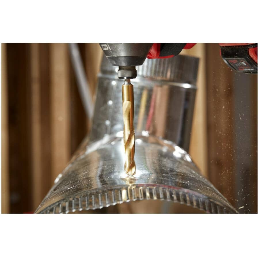 Shockwave Red Helix Titanium Drill Bit Set - 23 Piece