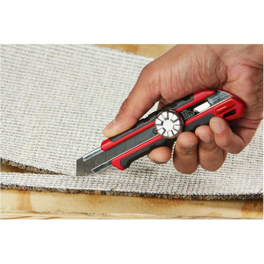 Snap Off Precision Cut Blade Utility Knife - with Metal Lock, 18 mm