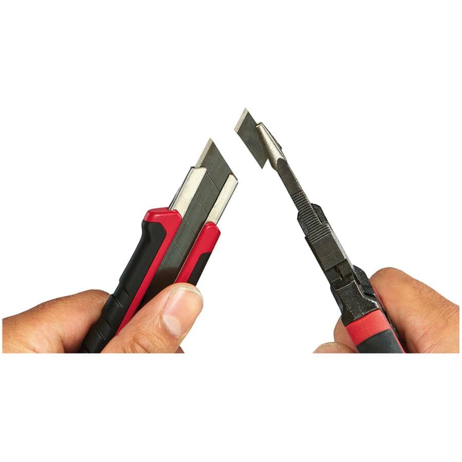 Snap Off Precision Cut Blade Utility Knife - with Metal Lock, 25 mm, Heavy Duty