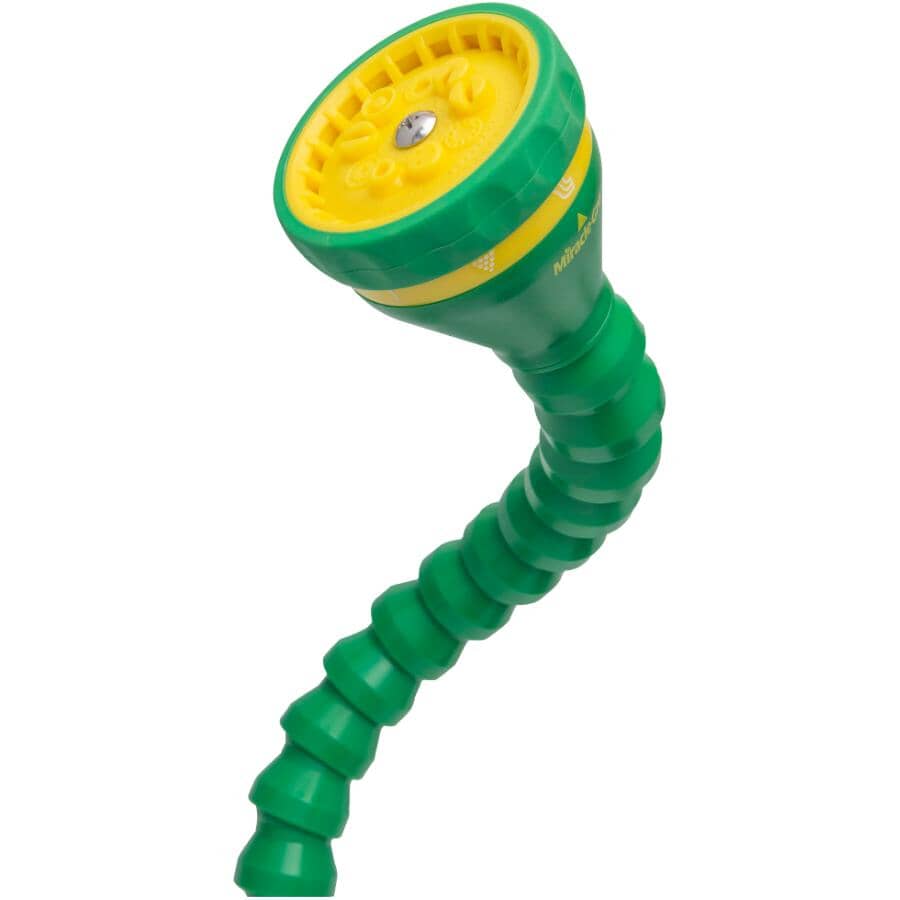 9 Pattern Articulating Water Wand - Green, 28"