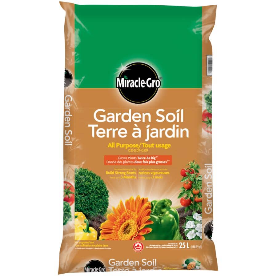 Flower & Vegetable All Purpose Garden Soil - 25 L