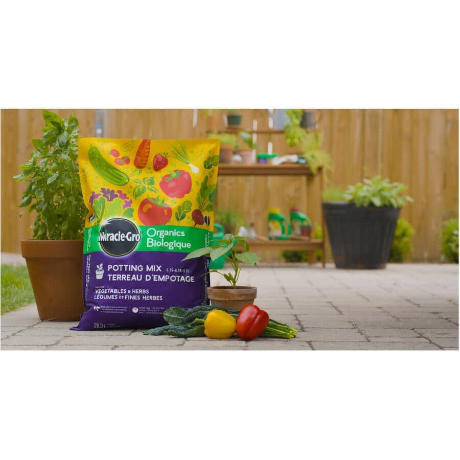Organics Garden Mix for Vegetables & Herbs - 28.3 L