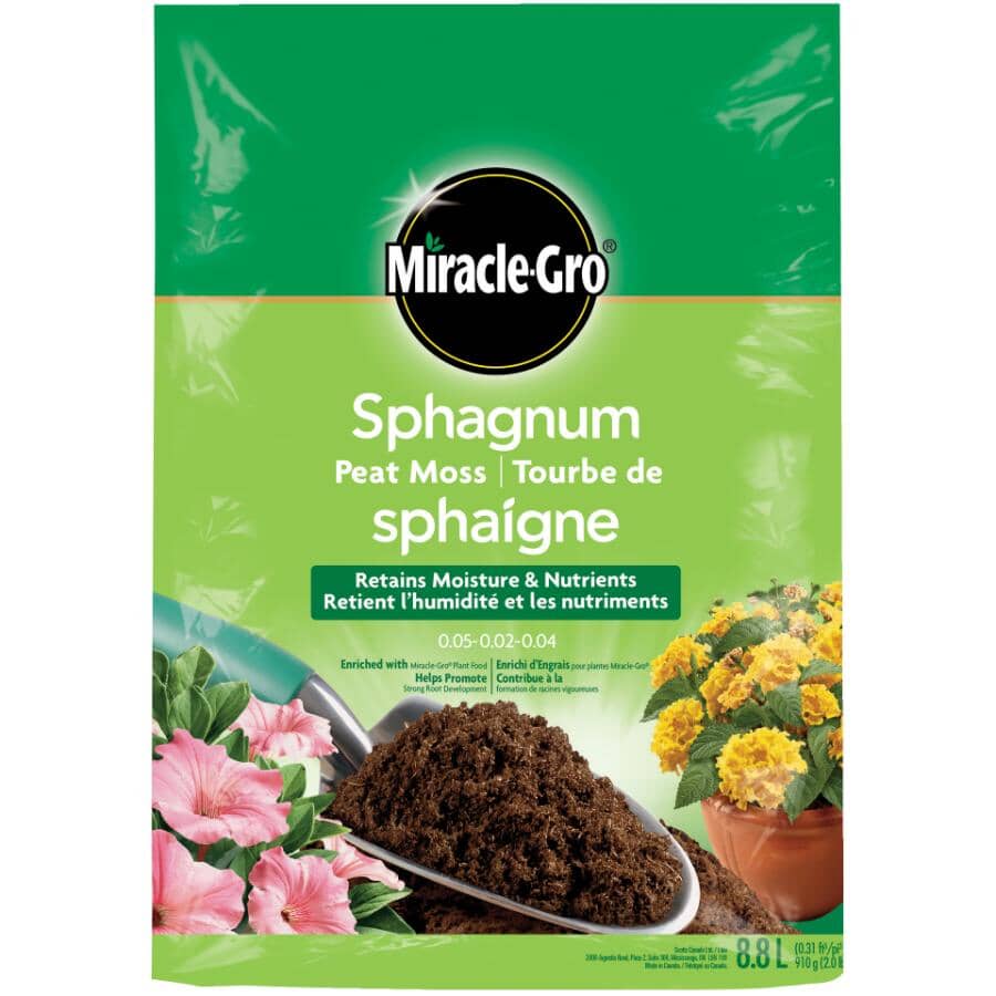Sphagnum Peat Moss - 8.8 L