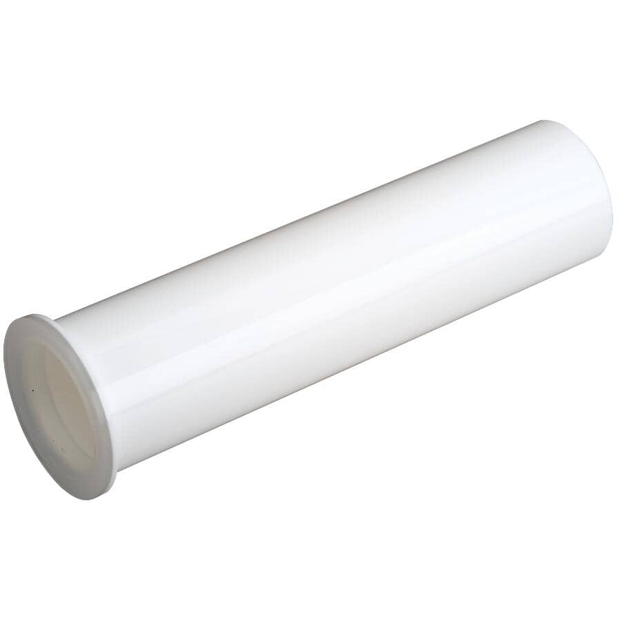 1-1/2" x 6" Plastic Flanged Drain Tailpiece