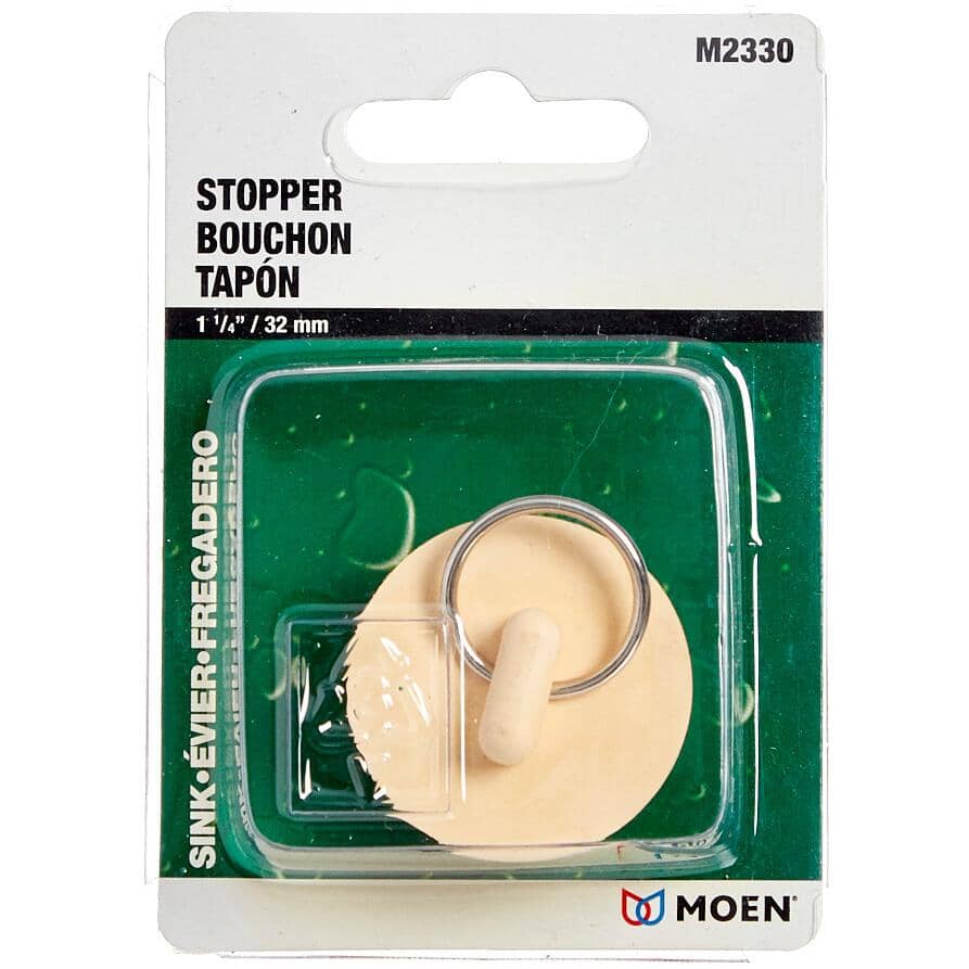 1-1/4" Rubber Basin Stopper