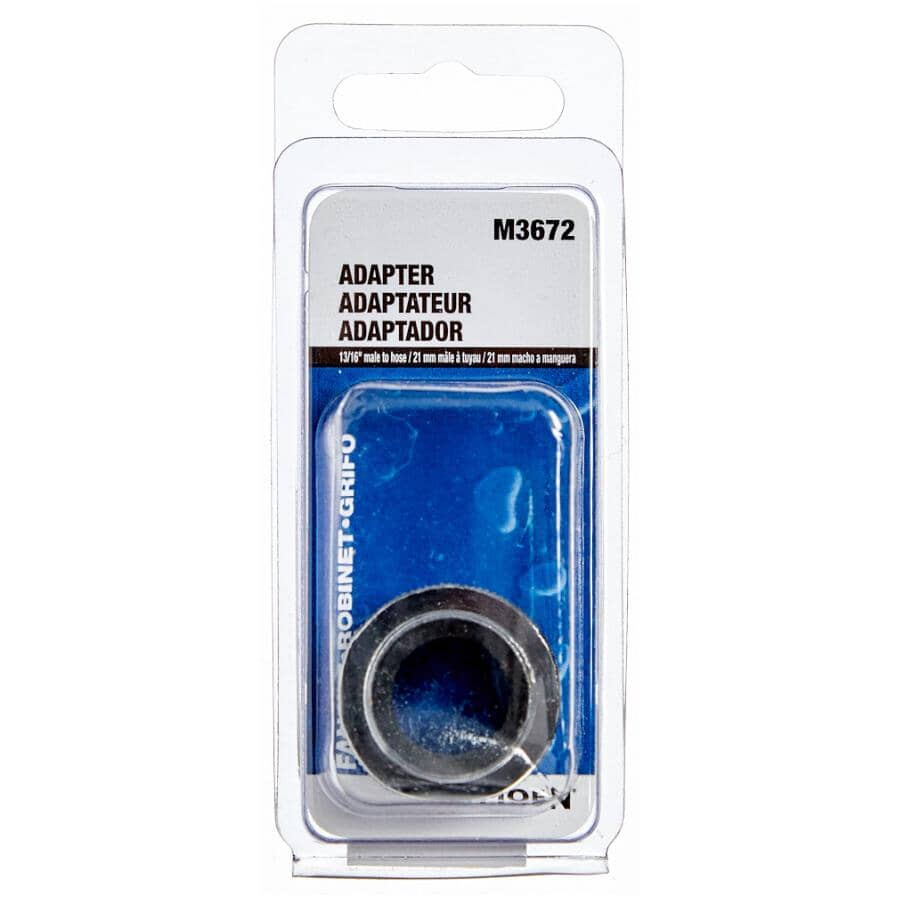 13/16" MPT Faucet Adapter