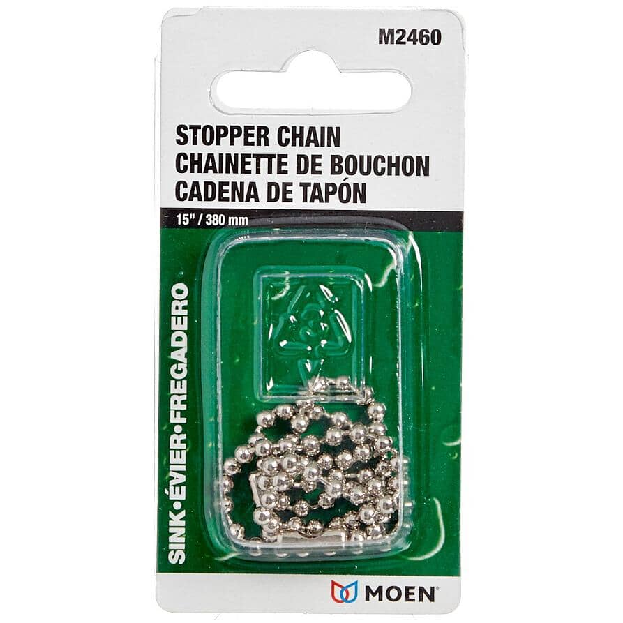 14" Beaded Stopper Chain
