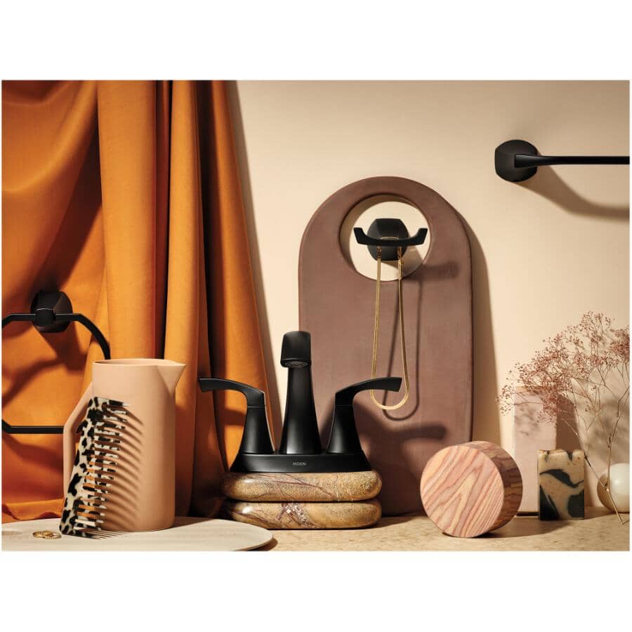 24" Lindor Towel Bar - Matte Black