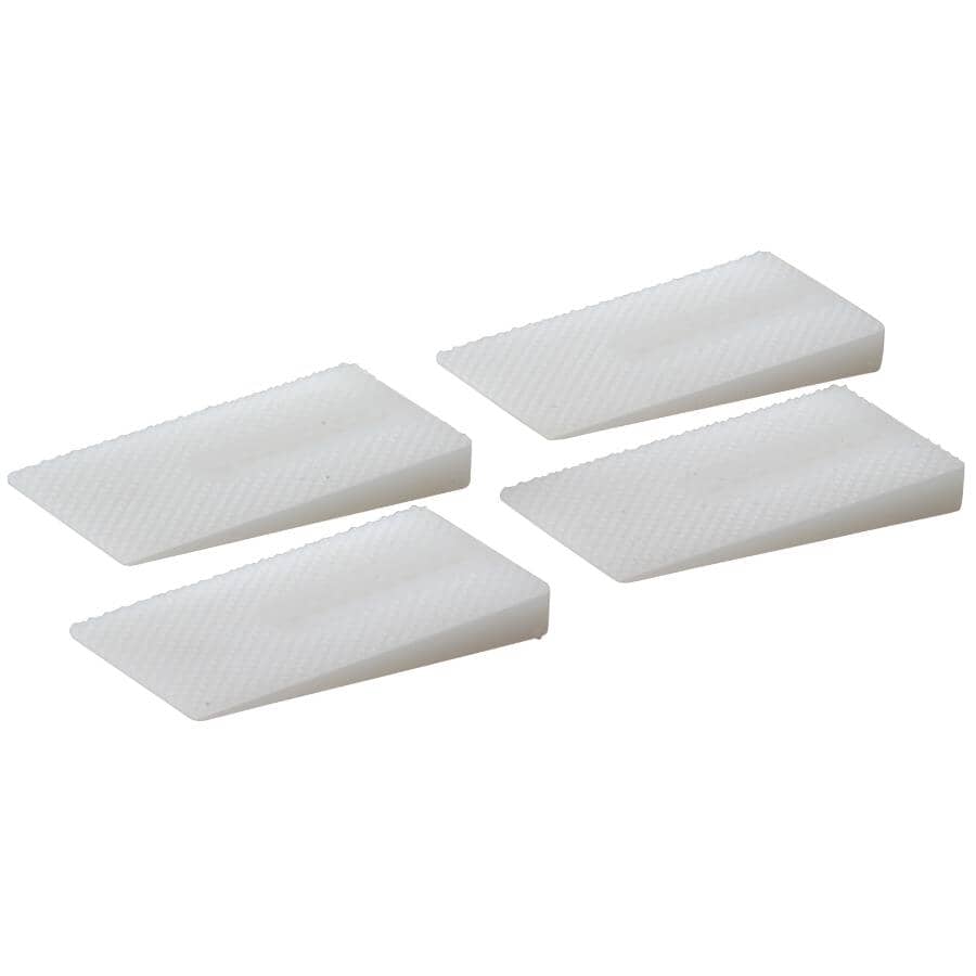 4 Pack Plastic Toilet Shims