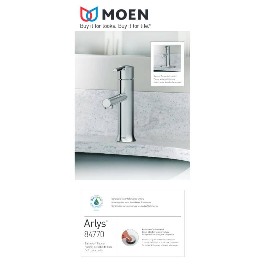 Arlys Single Handle Lavatory Faucet - Chrome