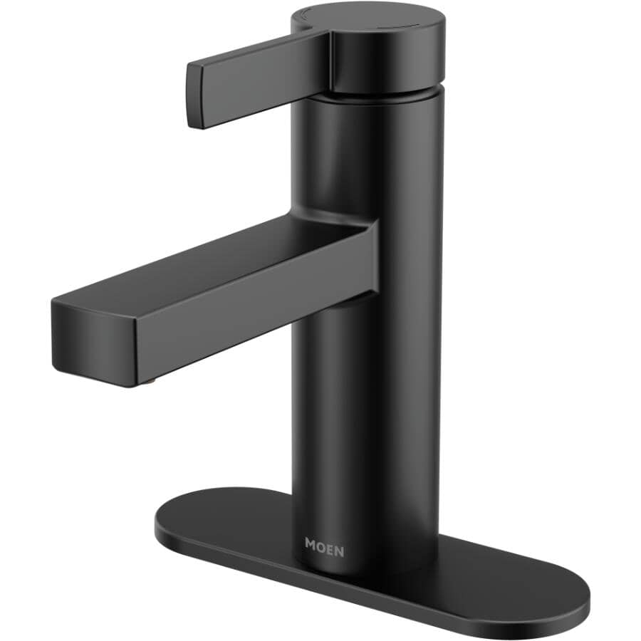 Beric Single Handle Lavatory Faucet - Black