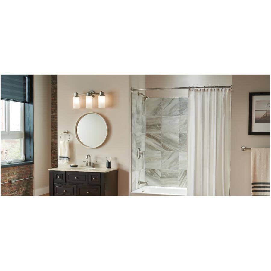 Gibson 2 Handle Centerset Lavatory Faucet - Spot Resist Brushed Nickel