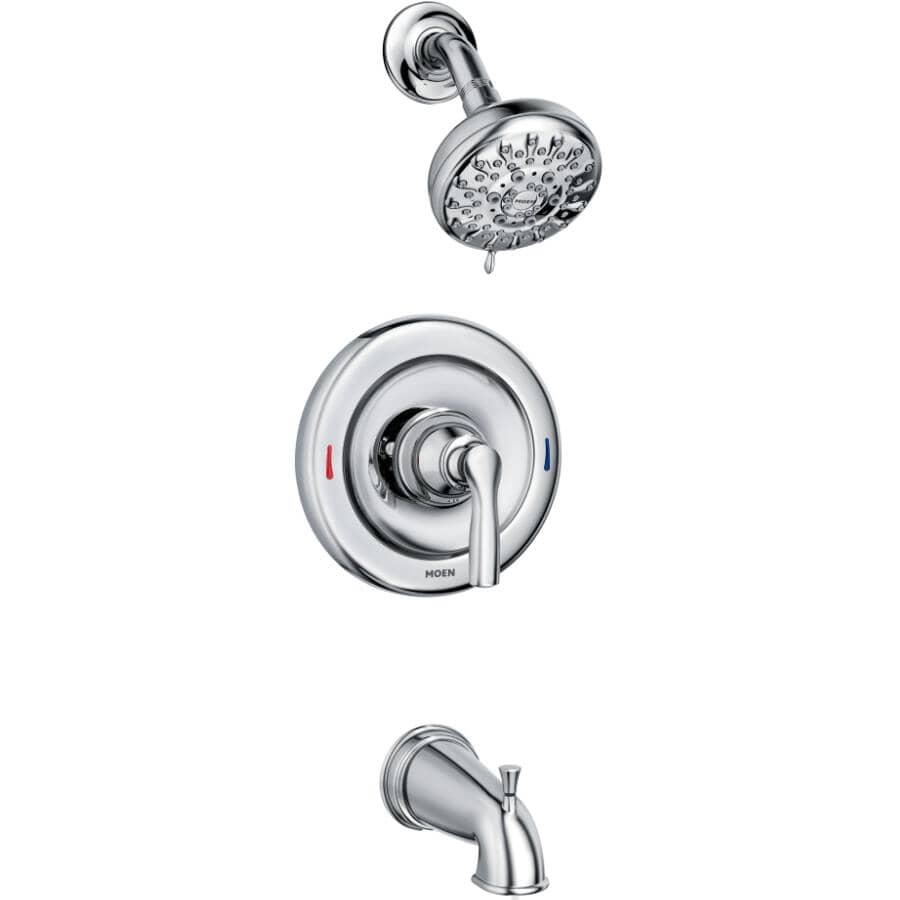 Hilliard Single Handle Pressure Balanced Tub & Shower Faucet - Chrome