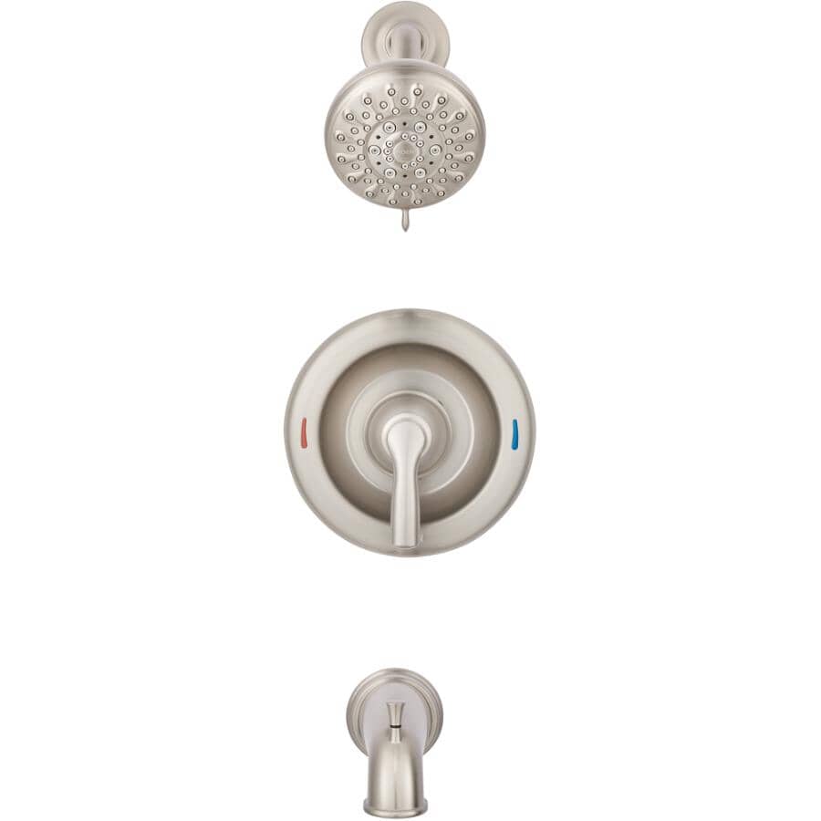 Hilliard Single Handle Pressure Balanced Tub & Shower Faucet - Spot Resist Brushed Nickel
