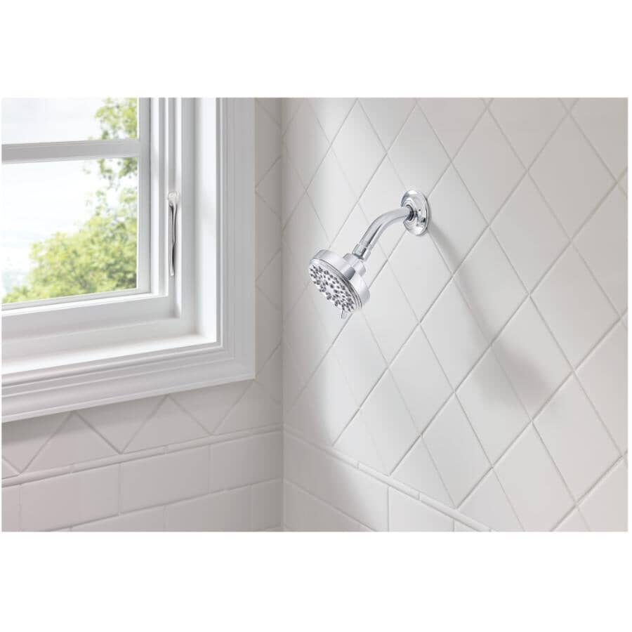 Ignite 5 Setting Wall Mount Showerhead - Chrome