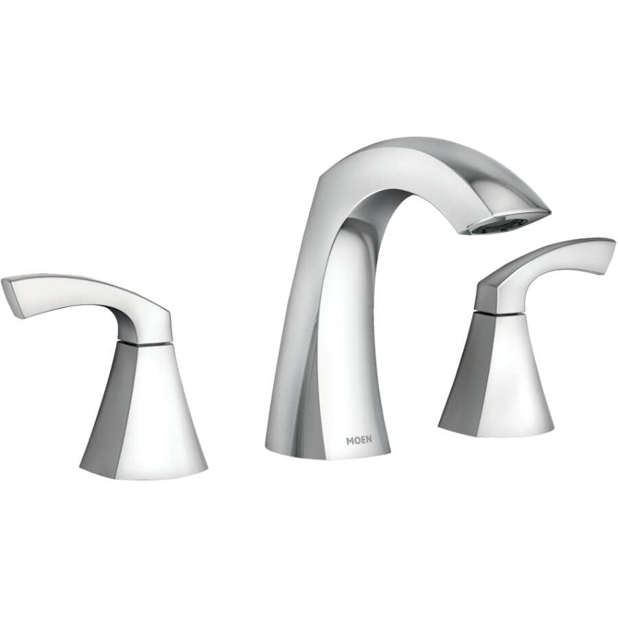 Lindor 2 Handle Widespread Lavatory Faucet - Chrome