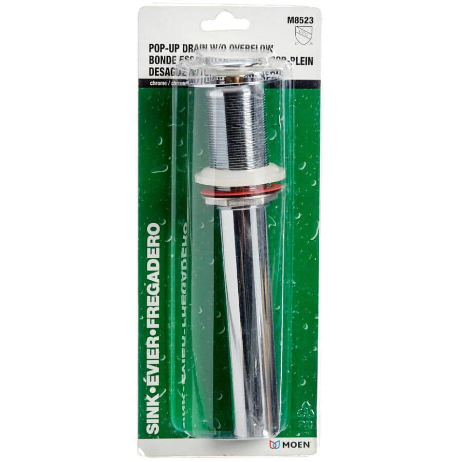 Pop-Up Sink Drain - Chrome