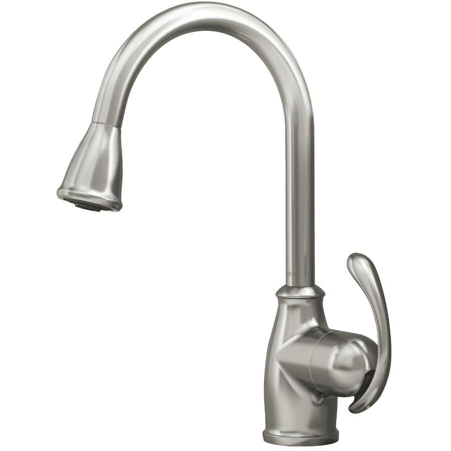 Terrace Single Handle Pull-Down Kitchen Faucet - Spot Resist Stainless Steel