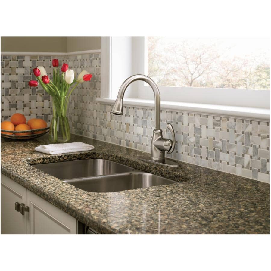 Terrace Single Handle Pull-Down Kitchen Faucet - Spot Resist Stainless Steel