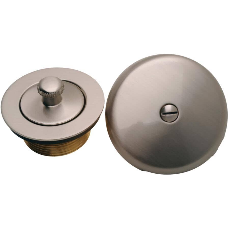 Waste & Overflow Trim Kit - Brushed Nickel
