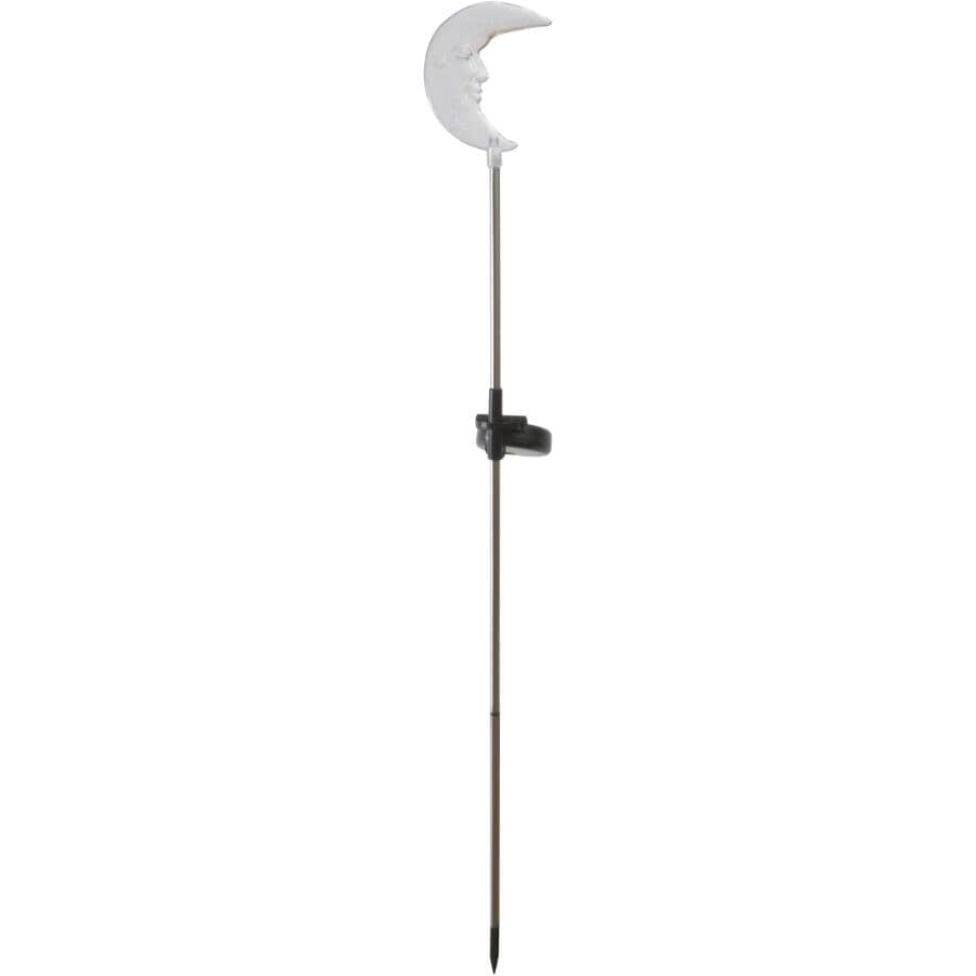 Moon Solar Garden Stake Light - 32"