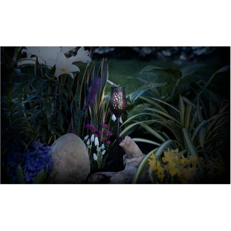 Solar Flickering Flame Torch Stake Pathmarker