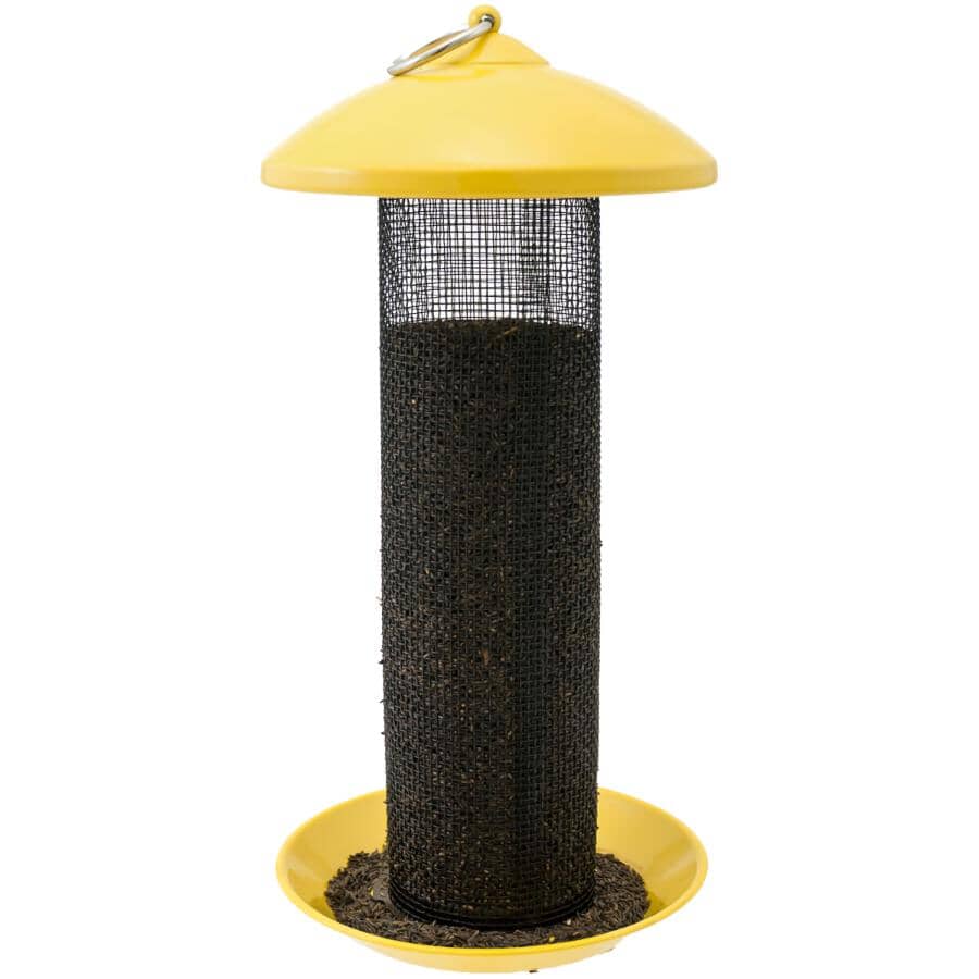 13" Finch Screen Bird Feeder - Yellow, 1.6 lb Capacity