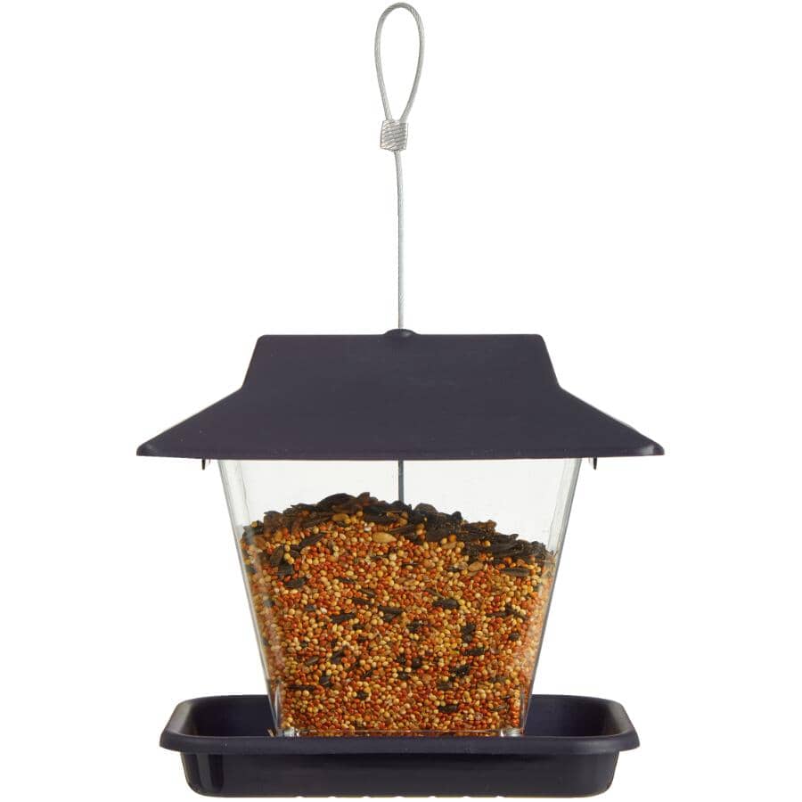 Ranch Hopper Bird Feeder - Purple, 1.7 lb Capacity