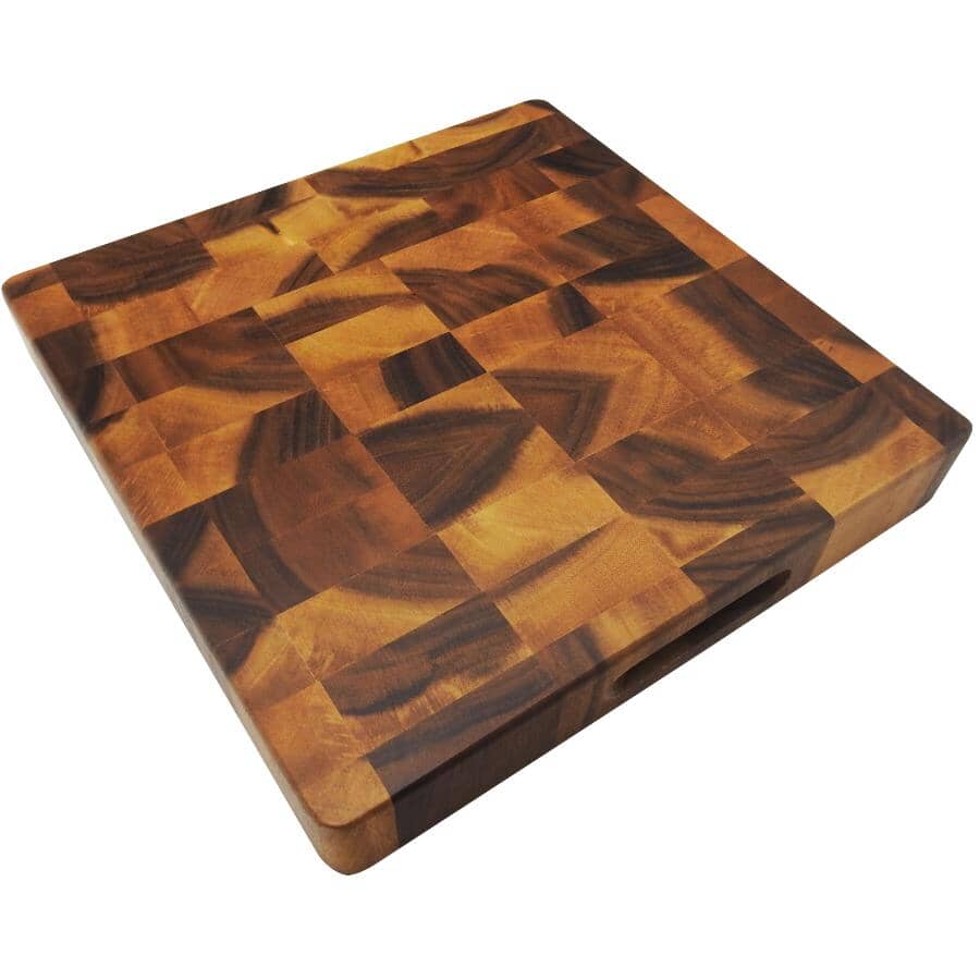 Acacia Wood Reversible Chopping Block - 13" x 2"