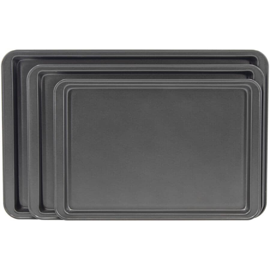 Non-Stick Cookie Sheet Set - 3 Piece