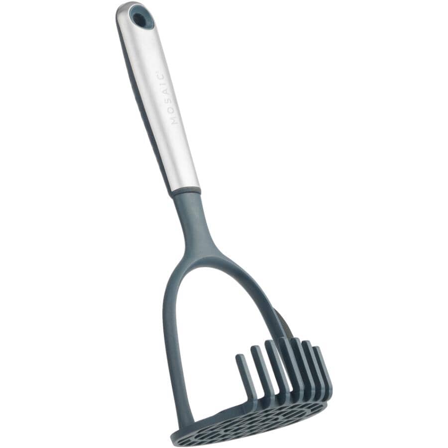 Nylon Potato Masher with Scraper - 13"