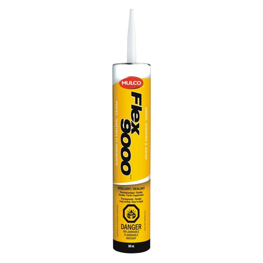 Flex 9000 Exterior Thermoplastic Sealant - White, 300 ml