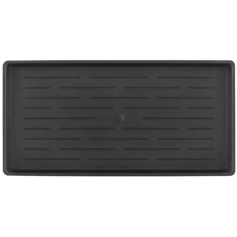 Derby Boot Tray - Black, 14" x 28"