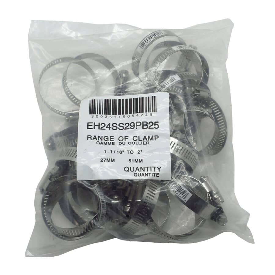 #24 1-3/4" Stainless Steel Hose Clamp