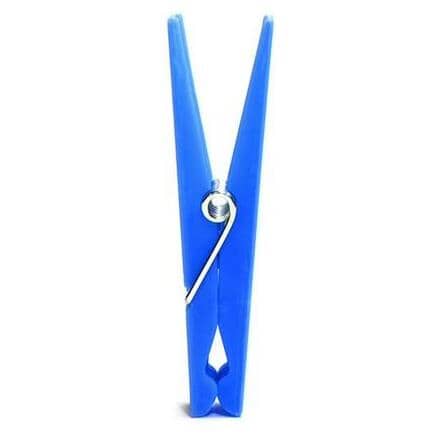 Plastic Clothespins - Blue, 30 Pack