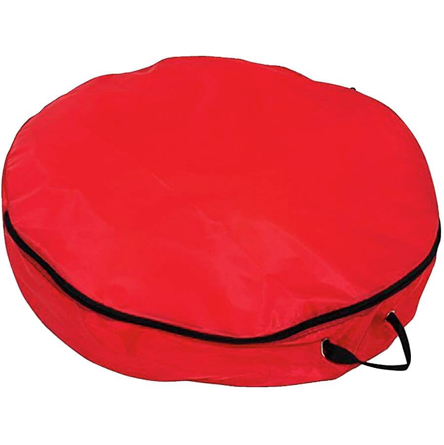 30" Wreath Storage Bag - Red