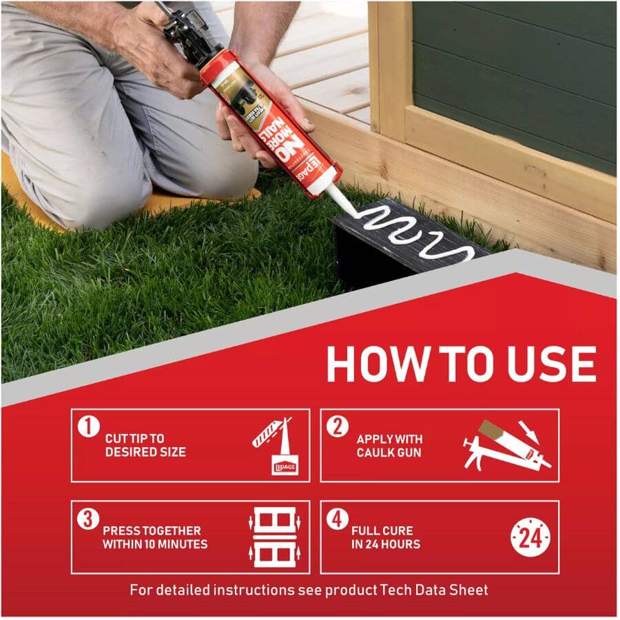 Heavy Duty Construction Adhesive - 266 ml
