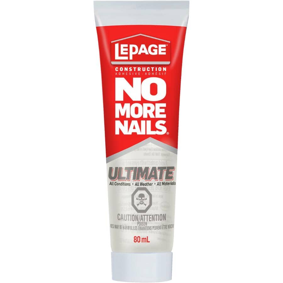 Ultimate Construction Adhesive - Crystal Clear, 80 ml