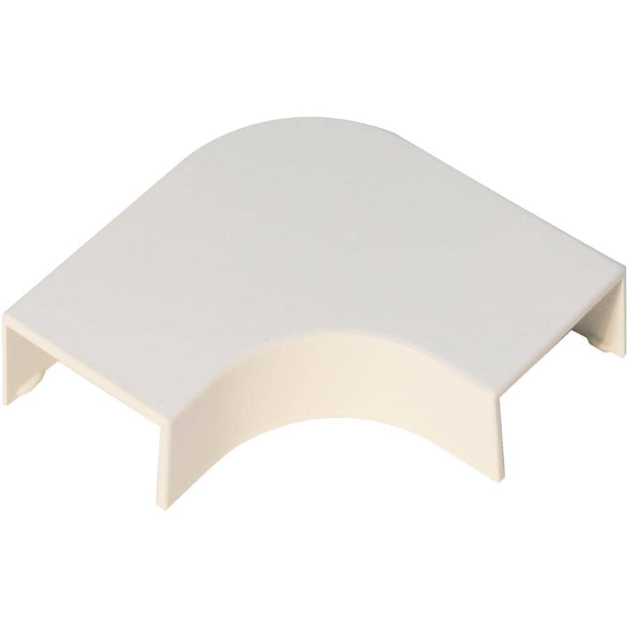 Large White Cord Conceal Right Angle