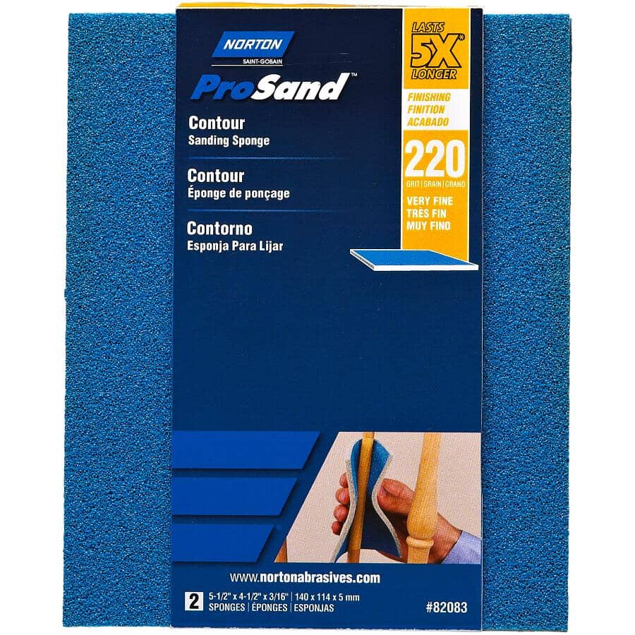 5X ProSand Contour Sanding Pads - 220G, 2 Pack