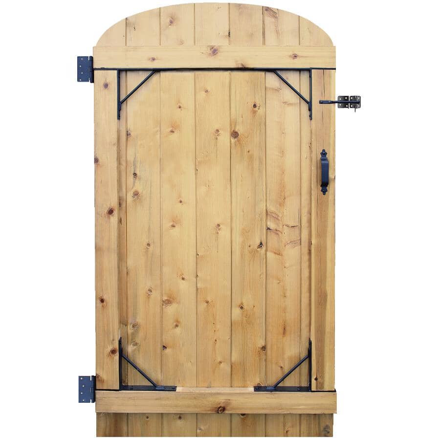 Heavy Duty Gate Corner Frame Brace Kit - with Hardware, 8 Pieces