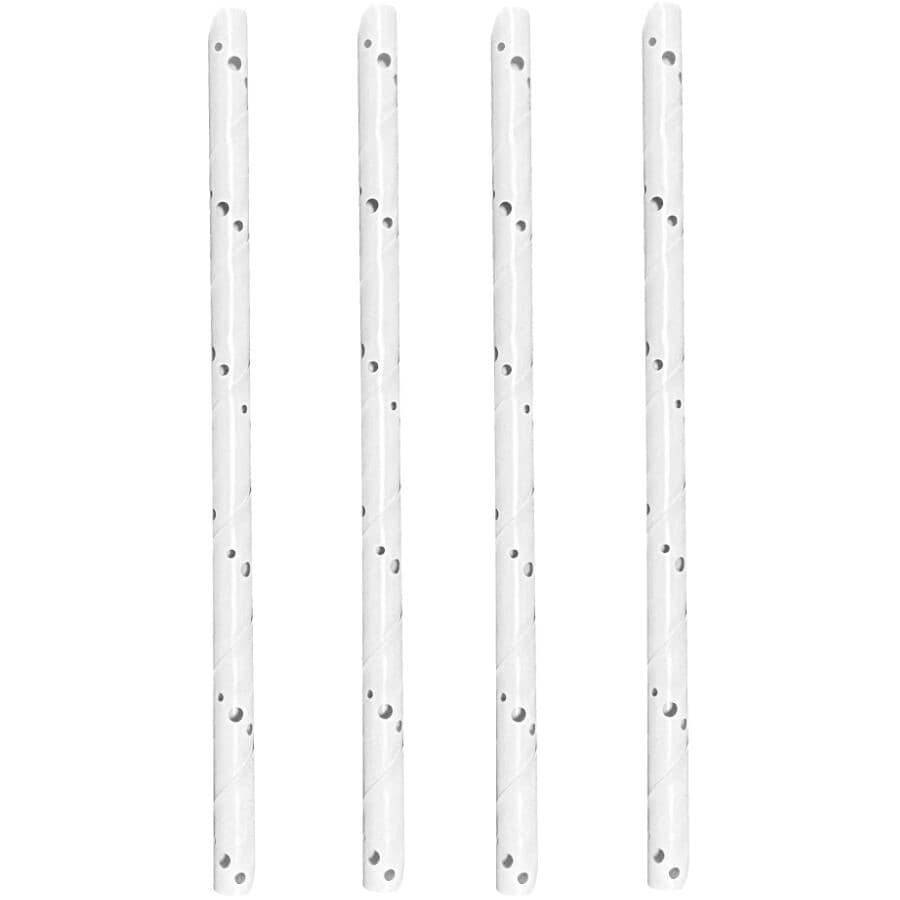 4 Pack 30" White Tree Guards
