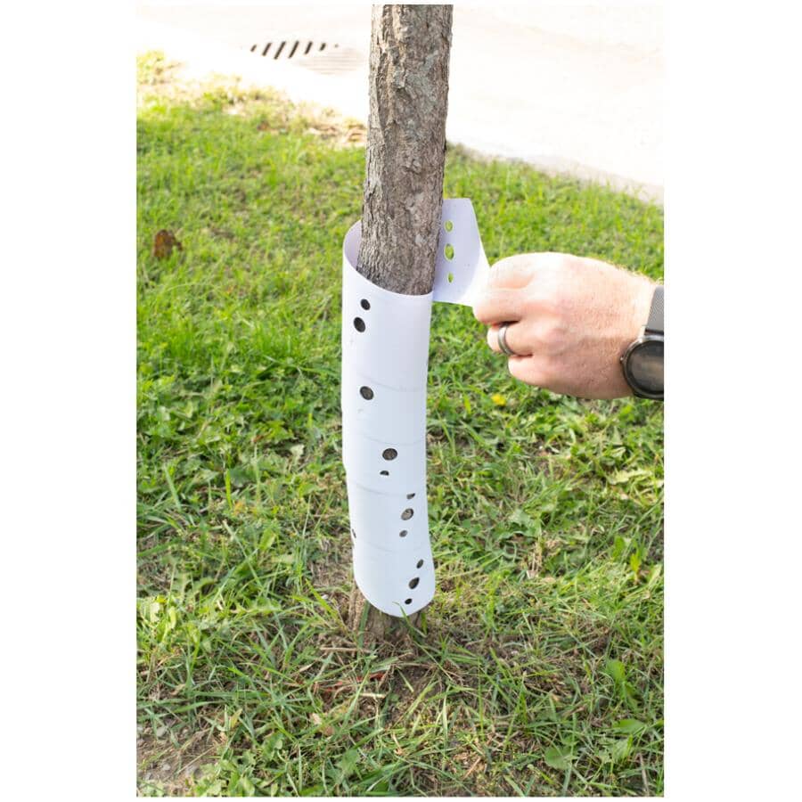4 Pack 30" White Tree Guards